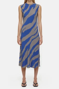 CLOSED Jurken>Mouwloze Jurk Voor Altijd Blauw