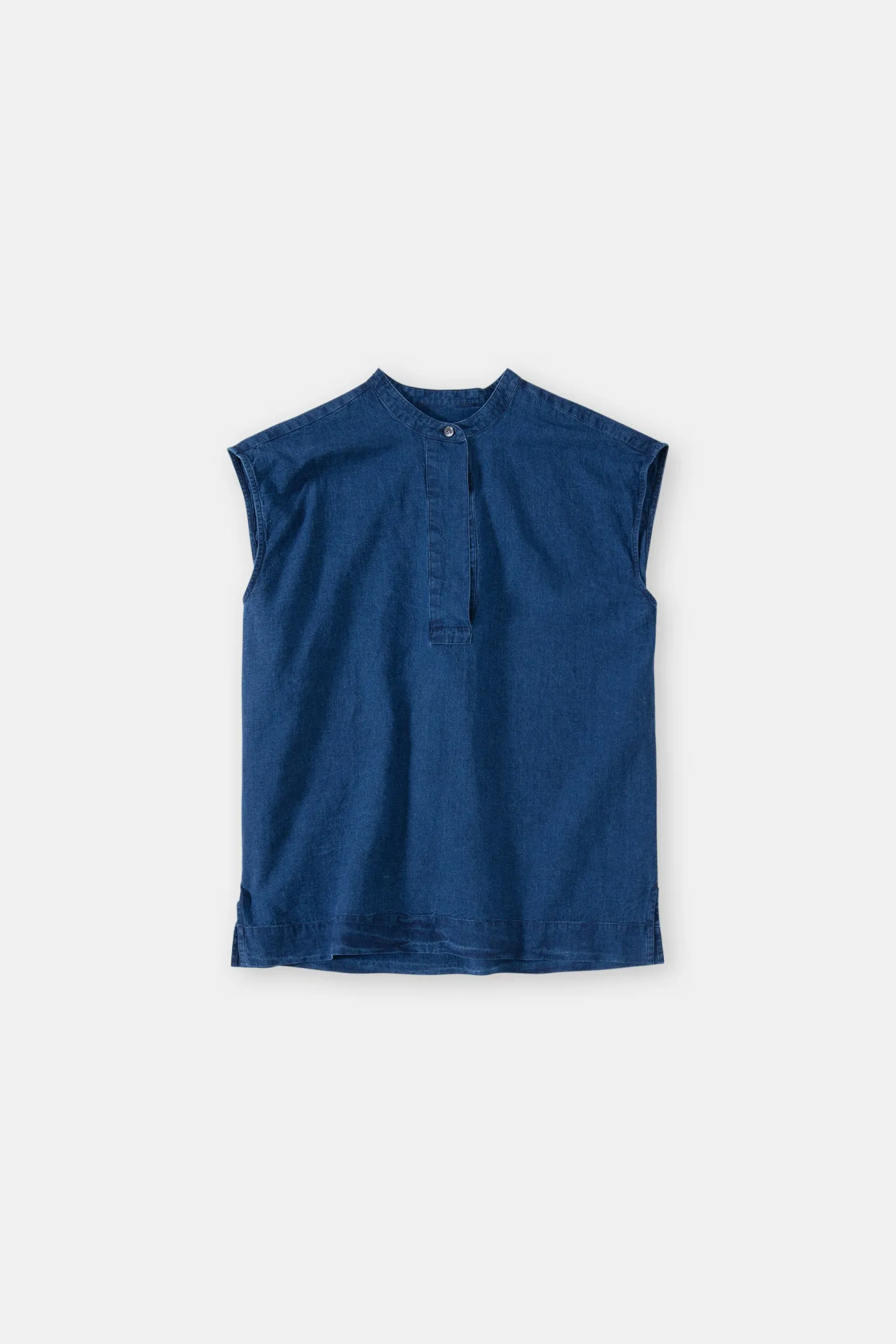 CLOSED Overhemden En Blouses>Mouwloze Top Donkerblauw
