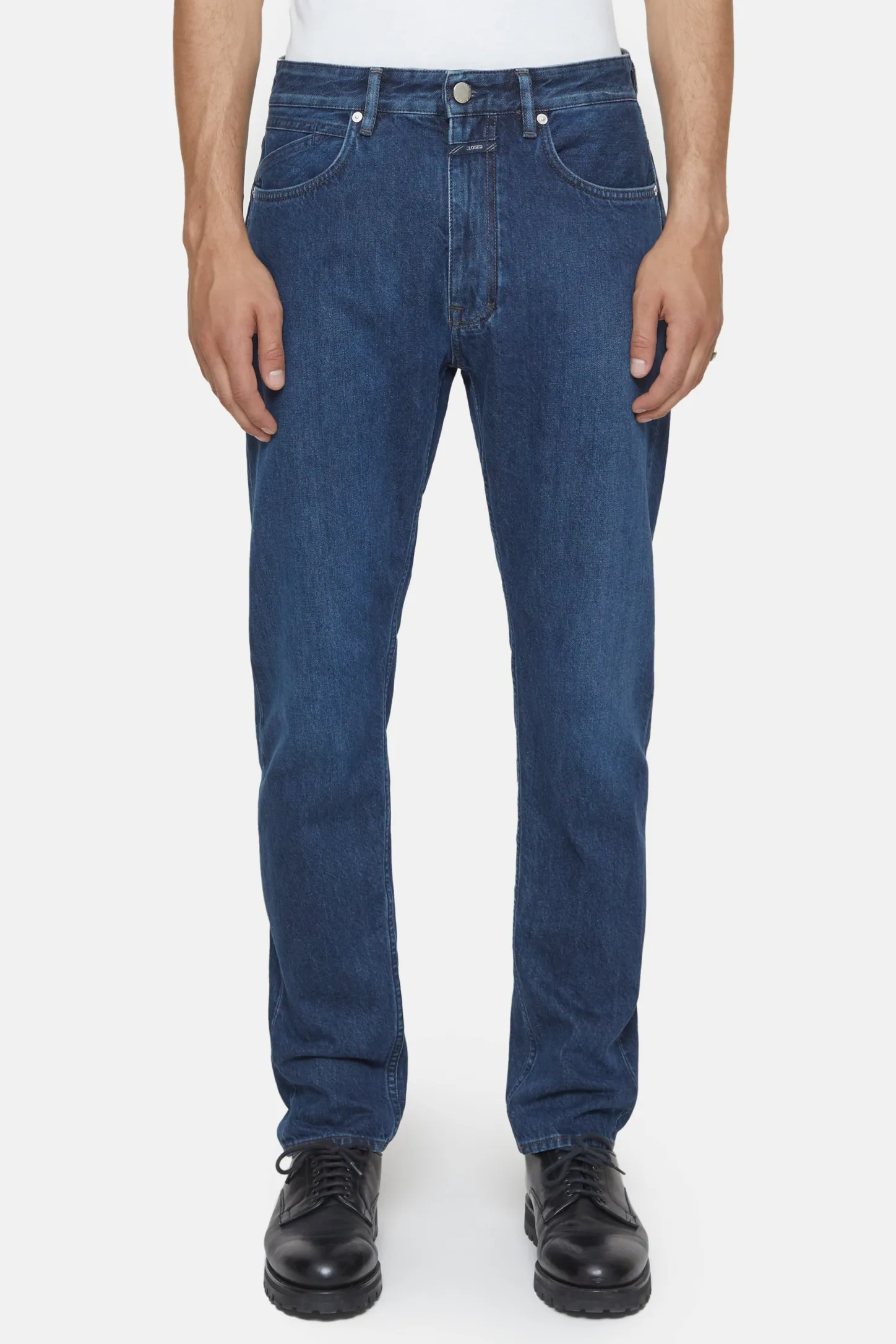 CLOSED 5-Pocketsjeans>Normale Jeans - Stijlnaam Cooper Tapered Donkerblauw
