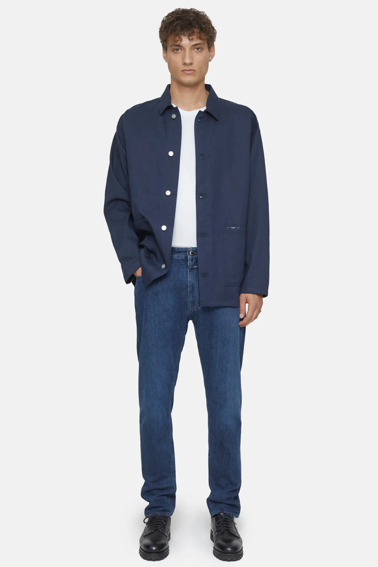 CLOSED 5-Pocketsjeans>Normale Jeans - Stijlnaam Cooper Tapered Donkerblauw