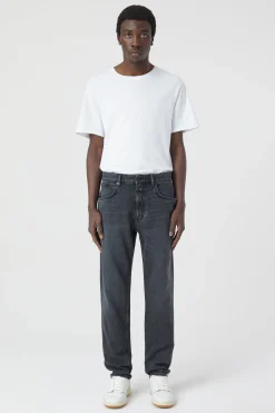 CLOSED Normaal>Normale Jeans - Stijlnaam Cooper Tapered Donker Grijs