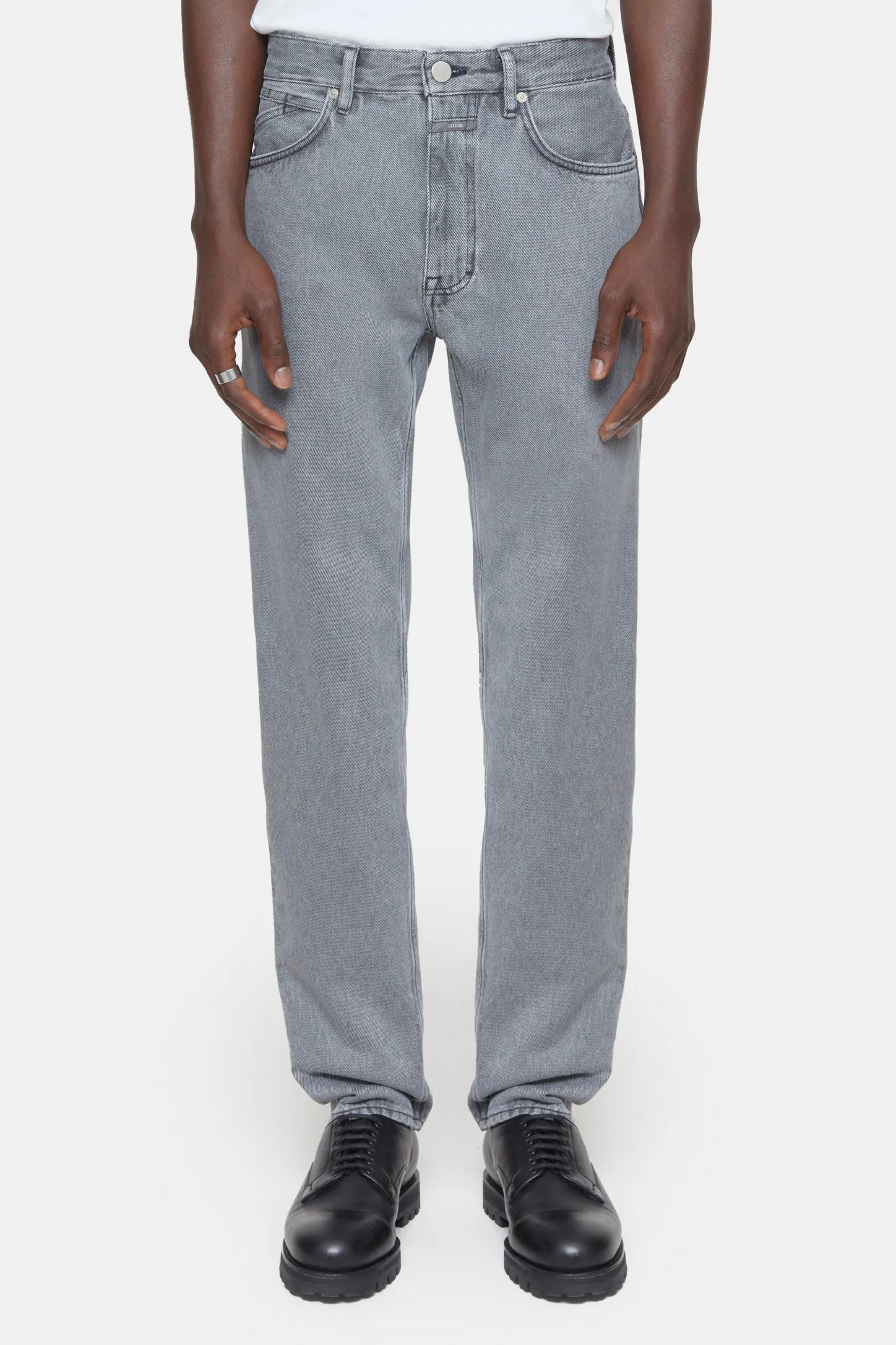 CLOSED 5-Pocketsjeans>Normale Jeans - Stijlnaam Cooper Tapered Lichtgrijs