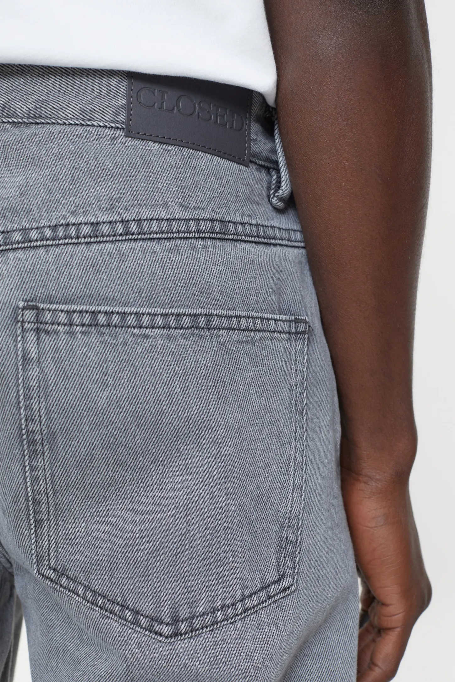 CLOSED 5-Pocketsjeans>Normale Jeans - Stijlnaam Cooper Tapered Lichtgrijs