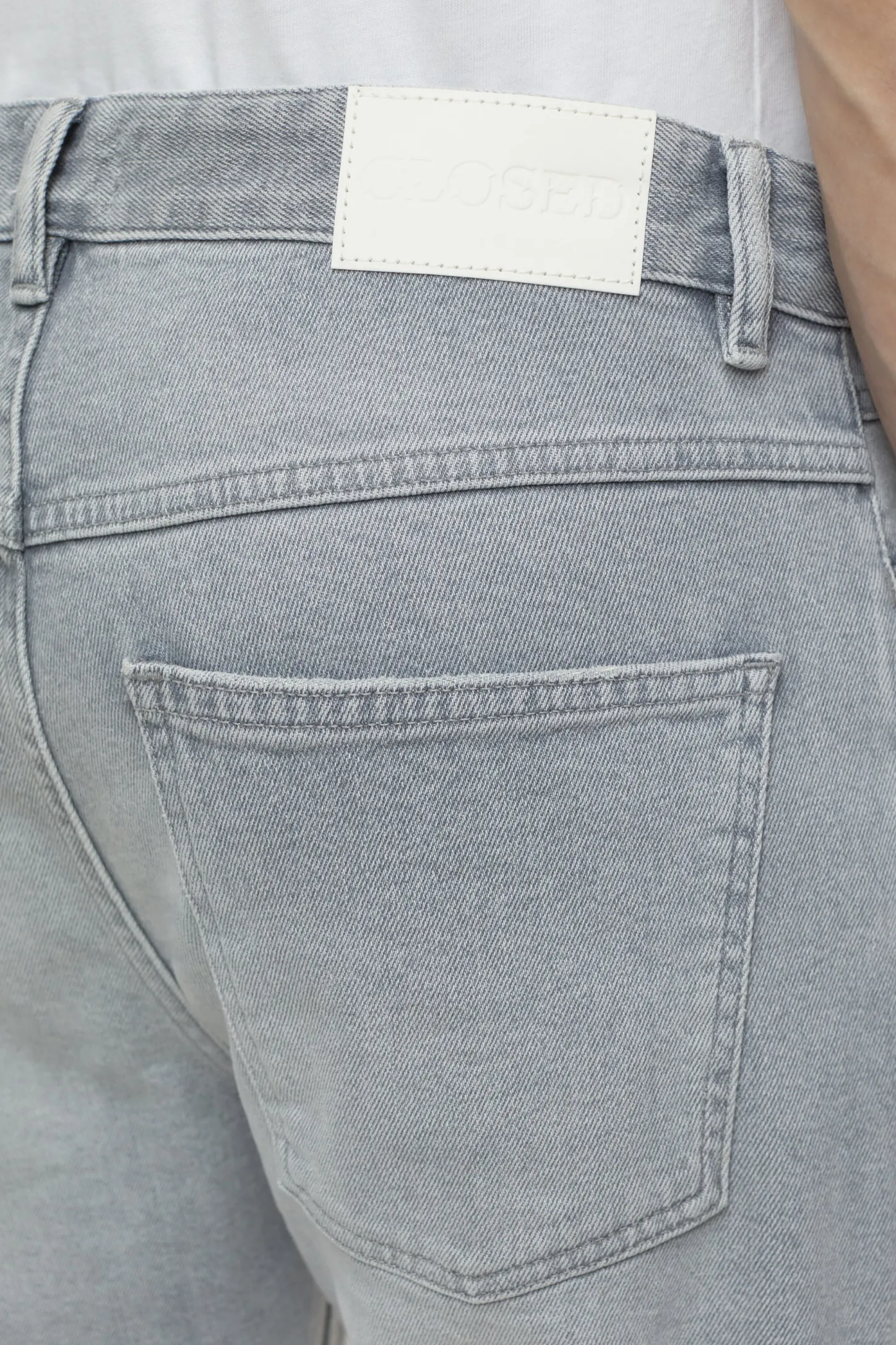 CLOSED Eco-Denim>Normale Jeans - Stijlnaam Cooper True Lichtgrijs