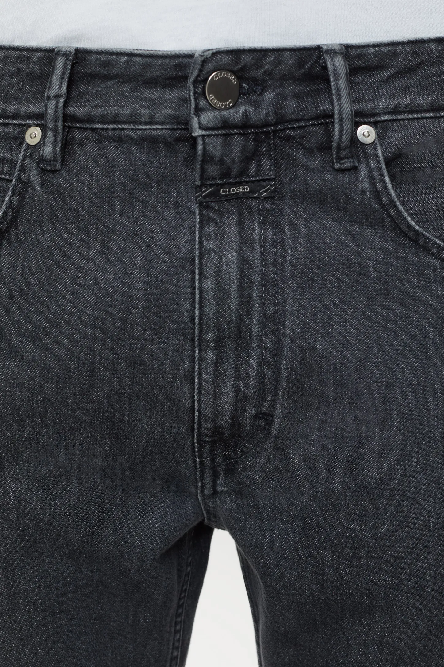 CLOSED Normaal>Normale Jeans - Stijlnaam Cooper True Donker Grijs