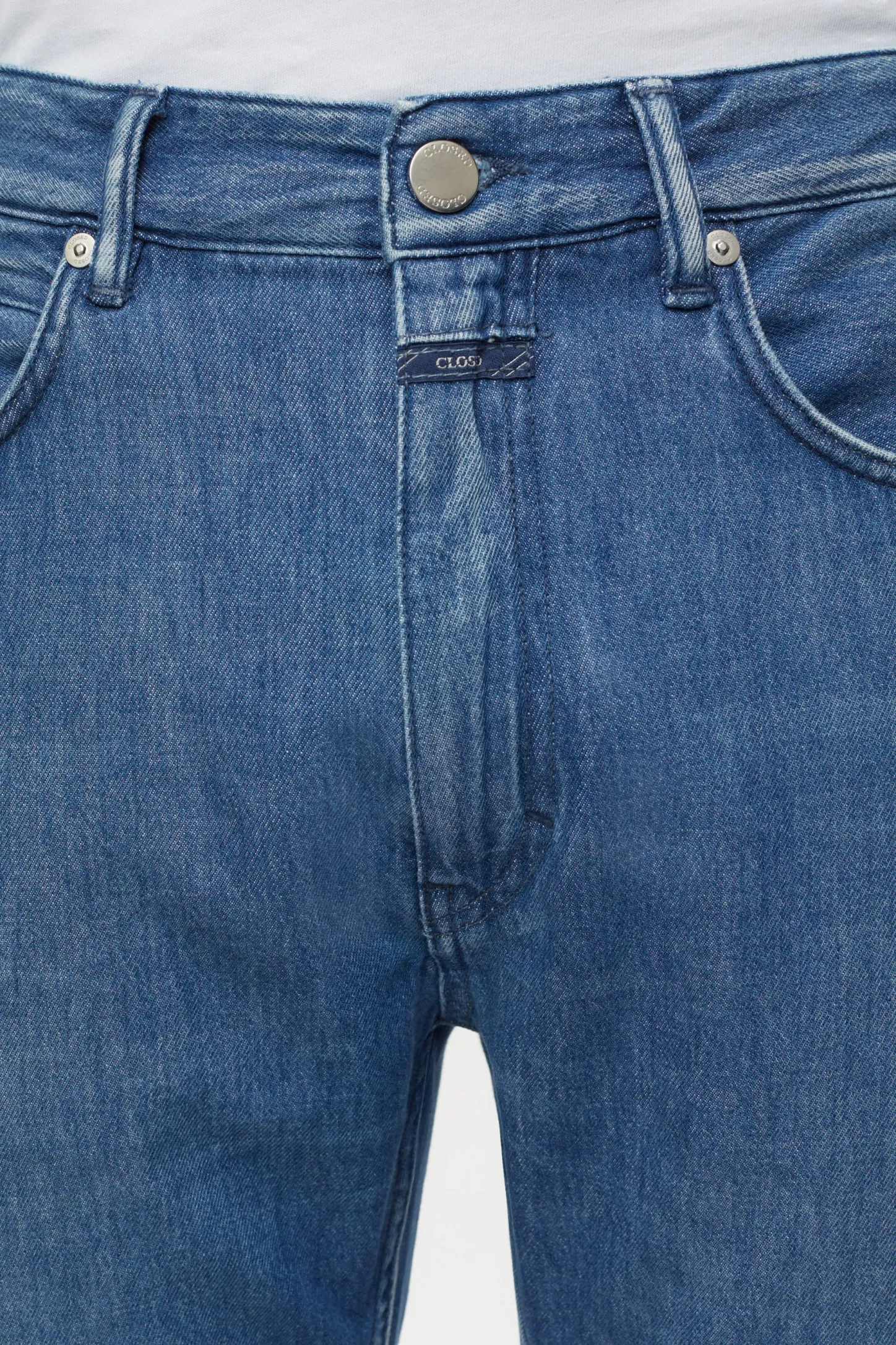 CLOSED Blauwe Spijkerbroek>Normale Jeans - Stijlnaam Cooper True Midden Blauw