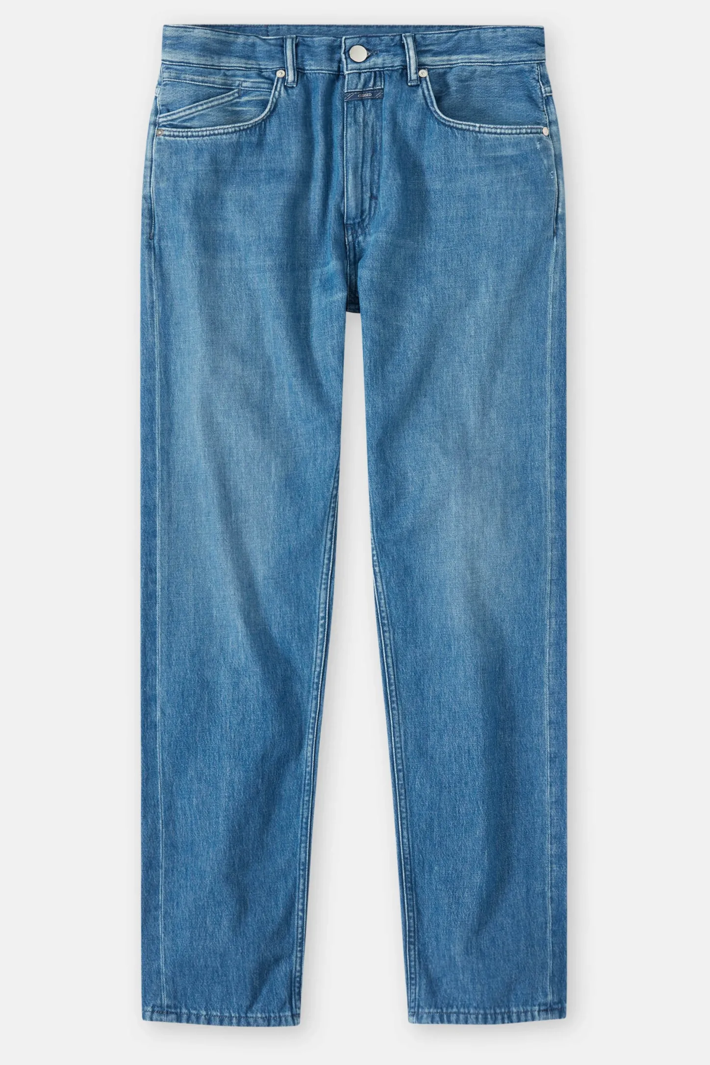 CLOSED Blauwe Spijkerbroek>Normale Jeans - Stijlnaam Cooper True Midden Blauw