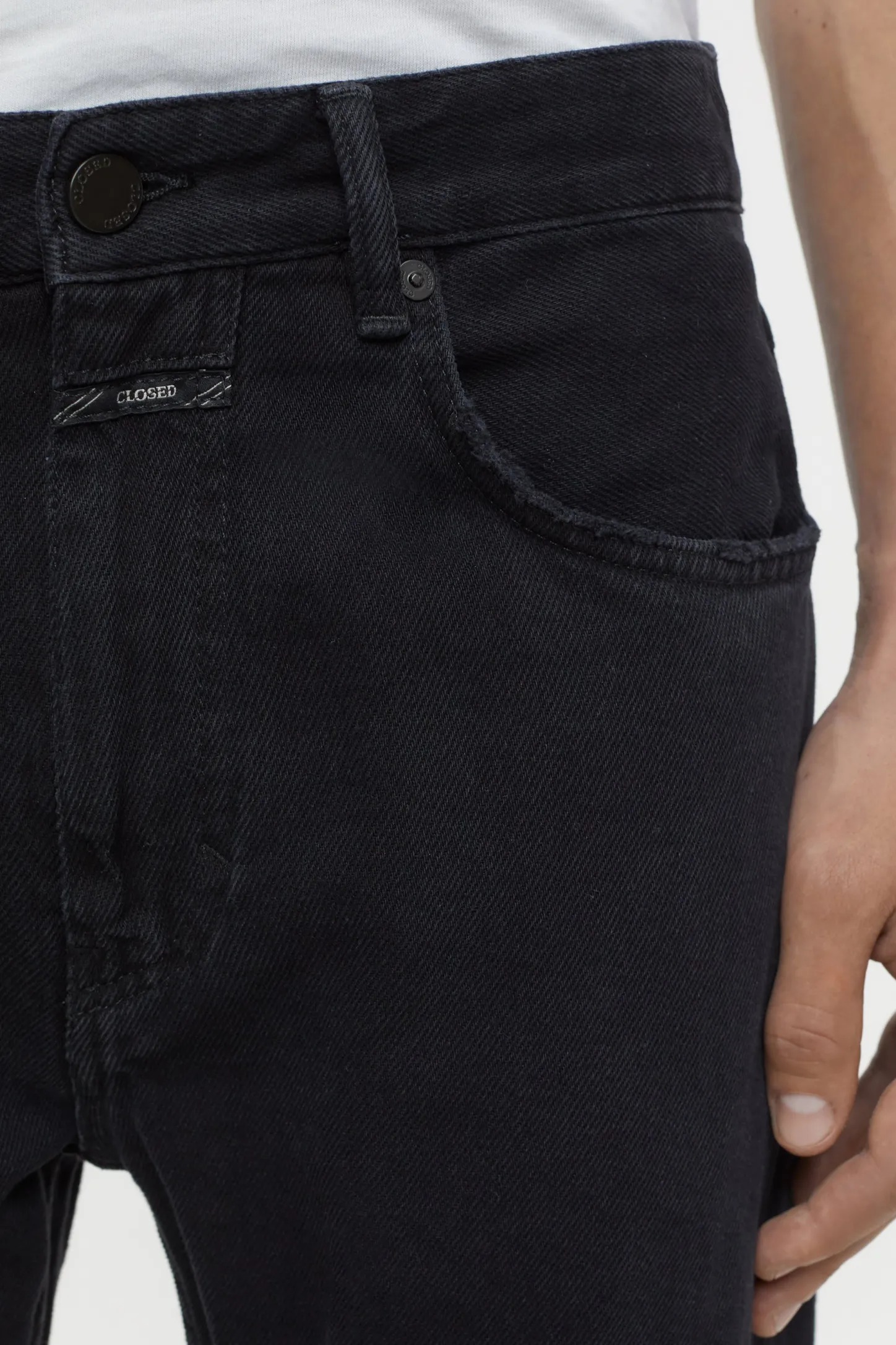 CLOSED Normaal>Normale Jeans - Stijlnaam Cooper True Zwartzwart