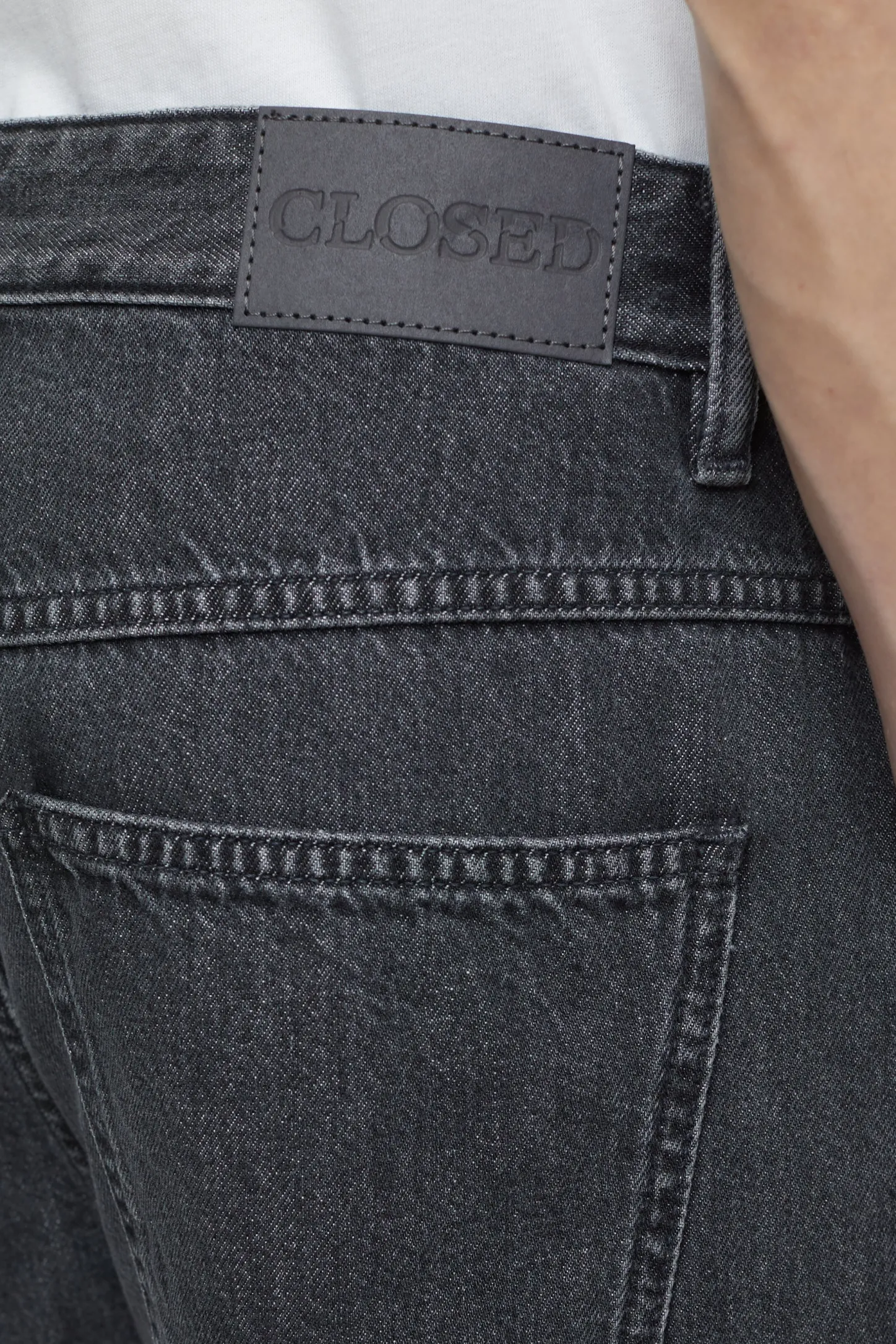 CLOSED Grijze Spijkerbroek>Normale Jeans - Stijlnaam Cooper True Donker Grijs
