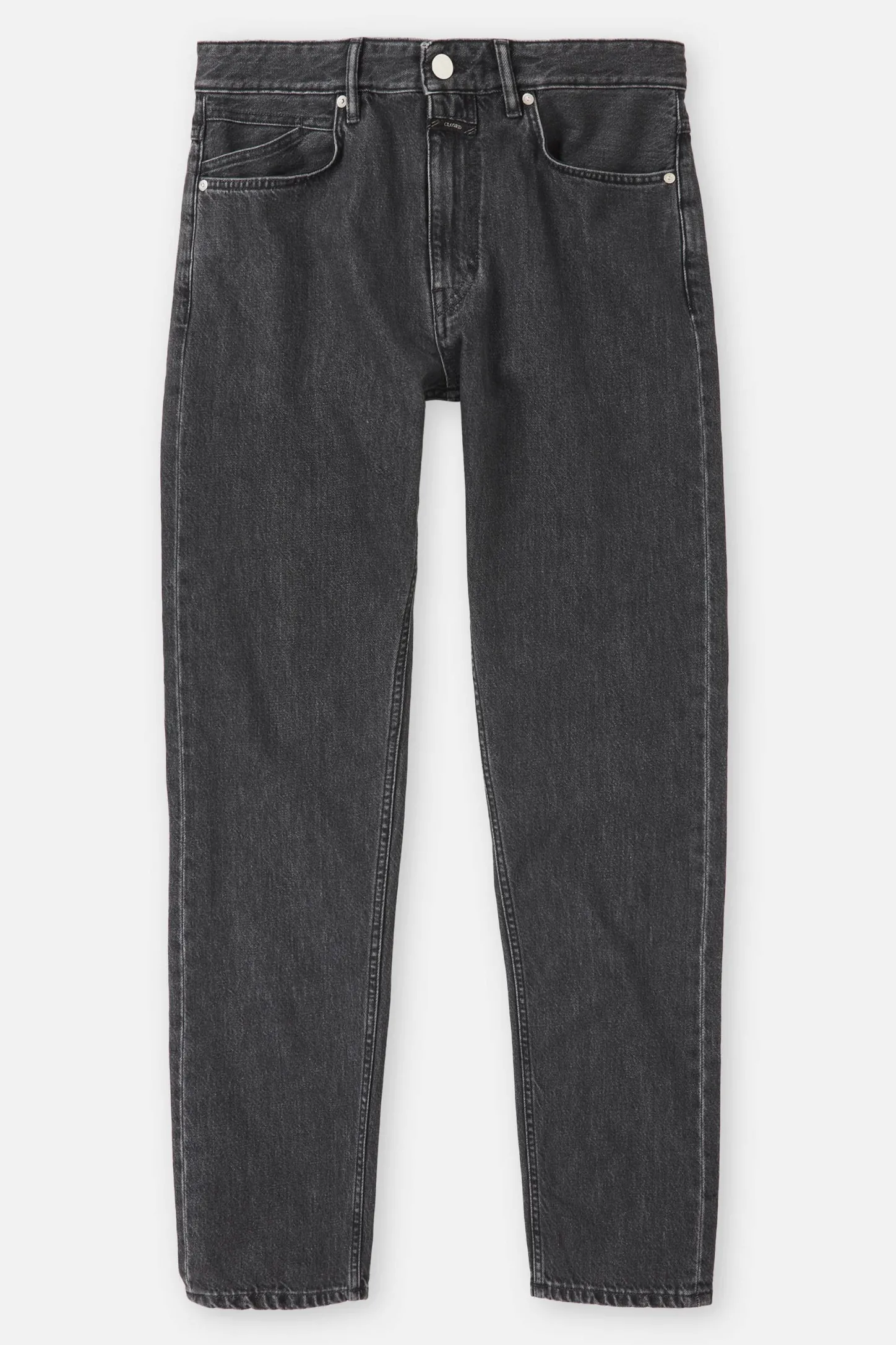 CLOSED Grijze Spijkerbroek>Normale Jeans - Stijlnaam Cooper True Donker Grijs
