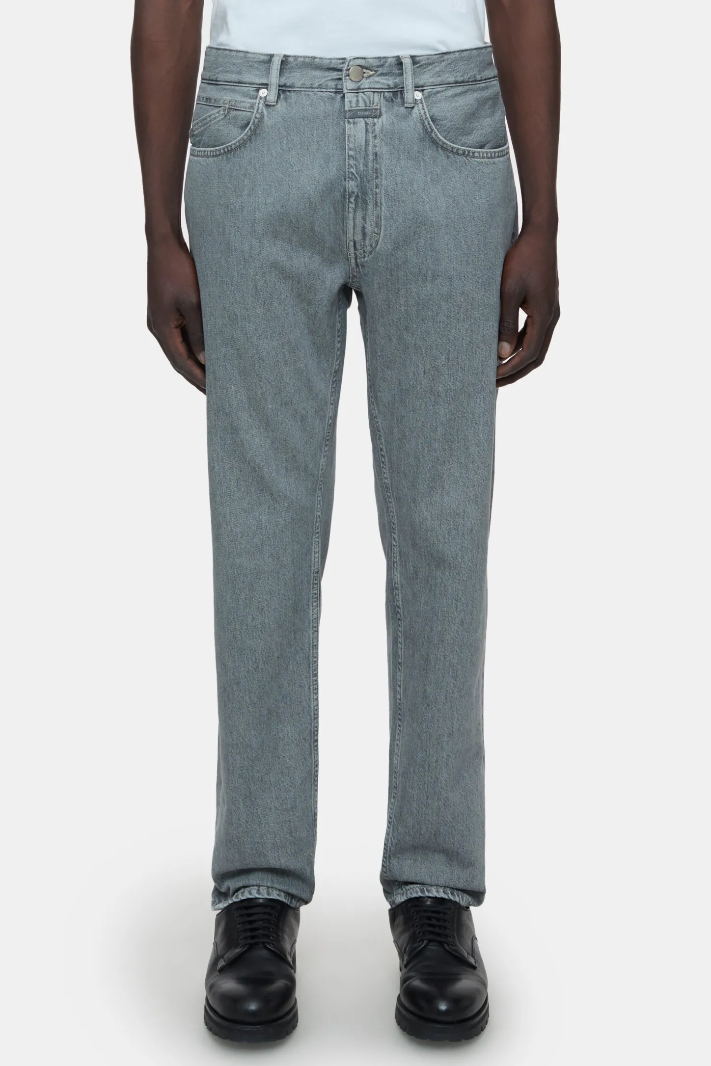 CLOSED Eco-Denim>Normale Jeans - Stijlnaam Cooper True Midden Grijs
