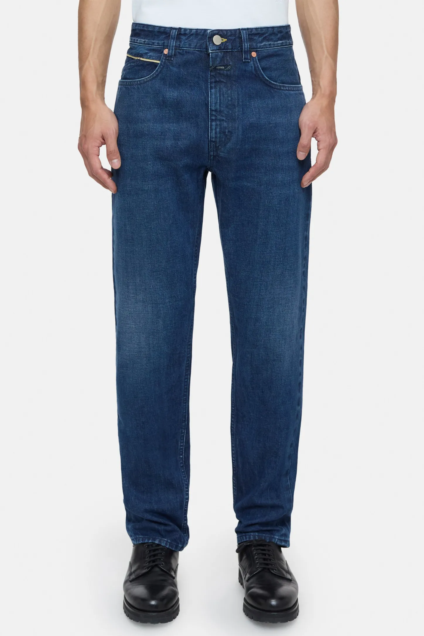 CLOSED Eco-Denim>Normale Jeans - Stijlnaam Cooper True Donkerblauw