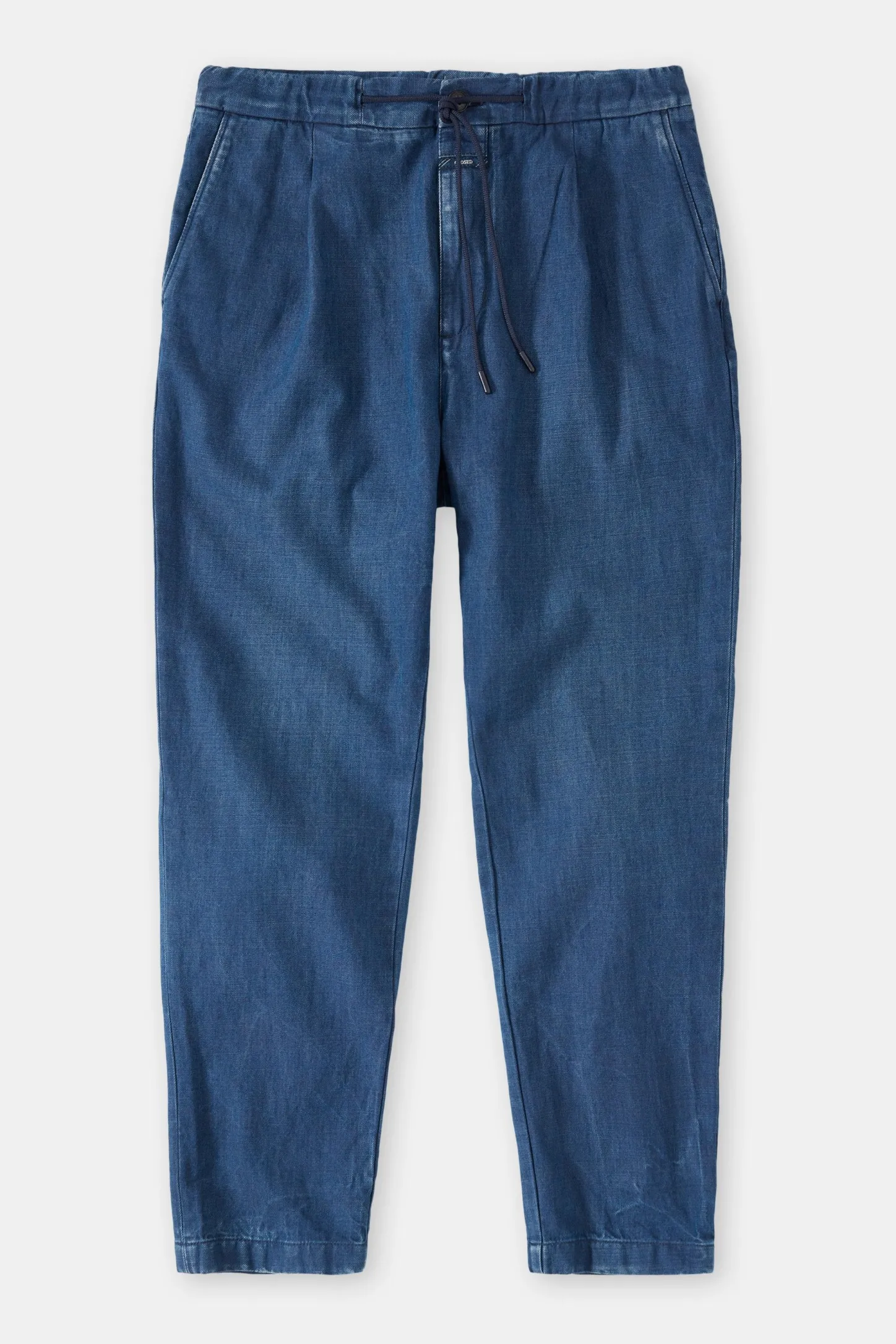 CLOSED Blauwe Spijkerbroek>Normale Jeans - Stijlnaam Vigo Taps Toelopend Donkerblauw