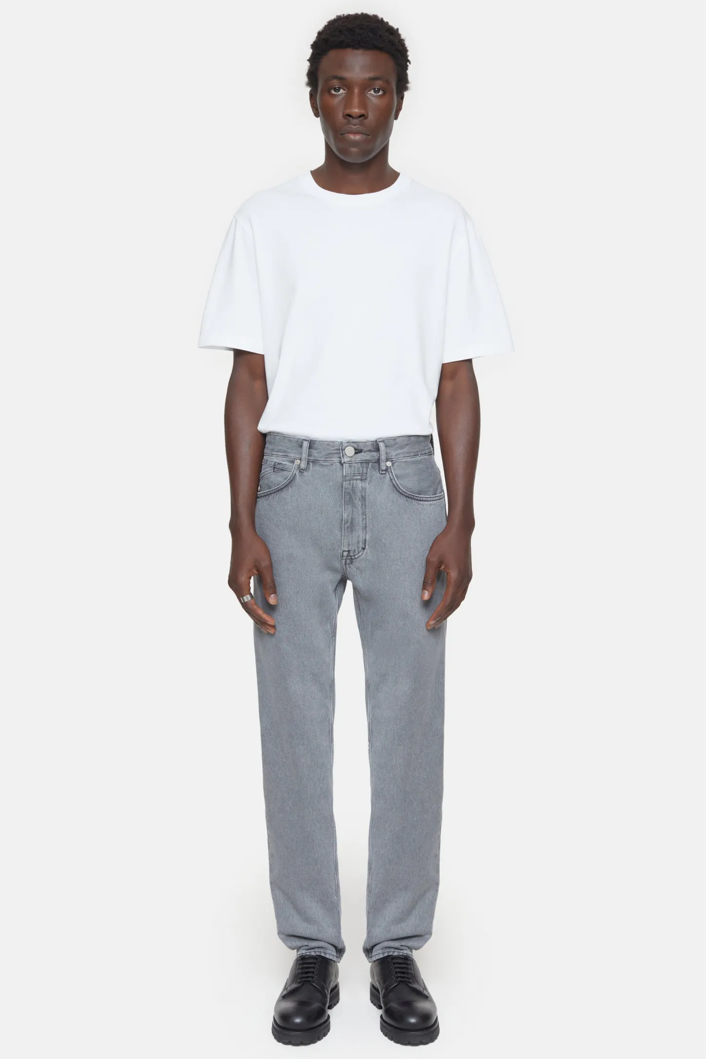 CLOSED Normaal>Normale Jeans - Stijlnaam Cooper Tapered Lichtgrijs