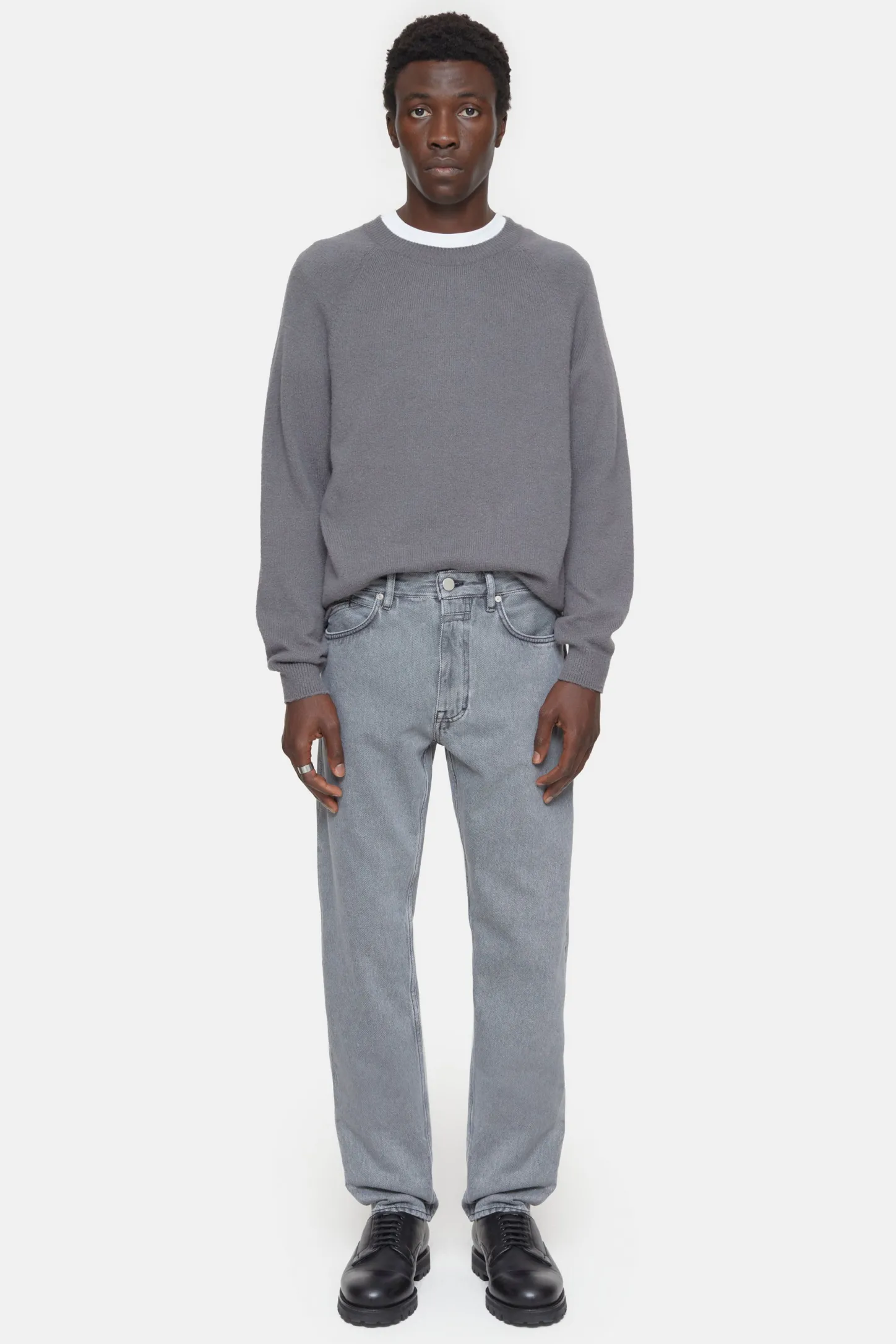 CLOSED Normaal>Normale Jeans - Stijlnaam Cooper Tapered Lichtgrijs