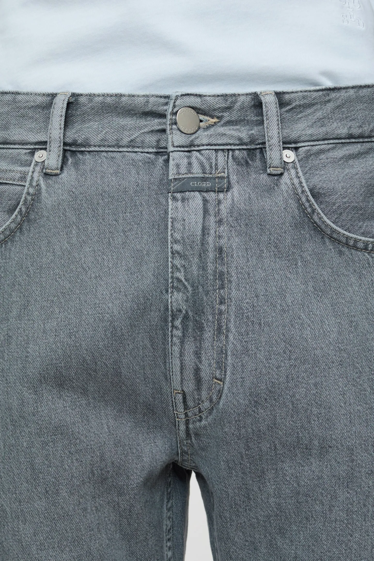 CLOSED 5-Pocketsjeans>Normale Jeans - Stijlnaam Cooper True Midden Grijs