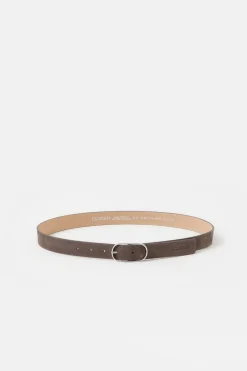 CLOSED Riemen>Nubuck Lederen Riem Koude Chocolademelk