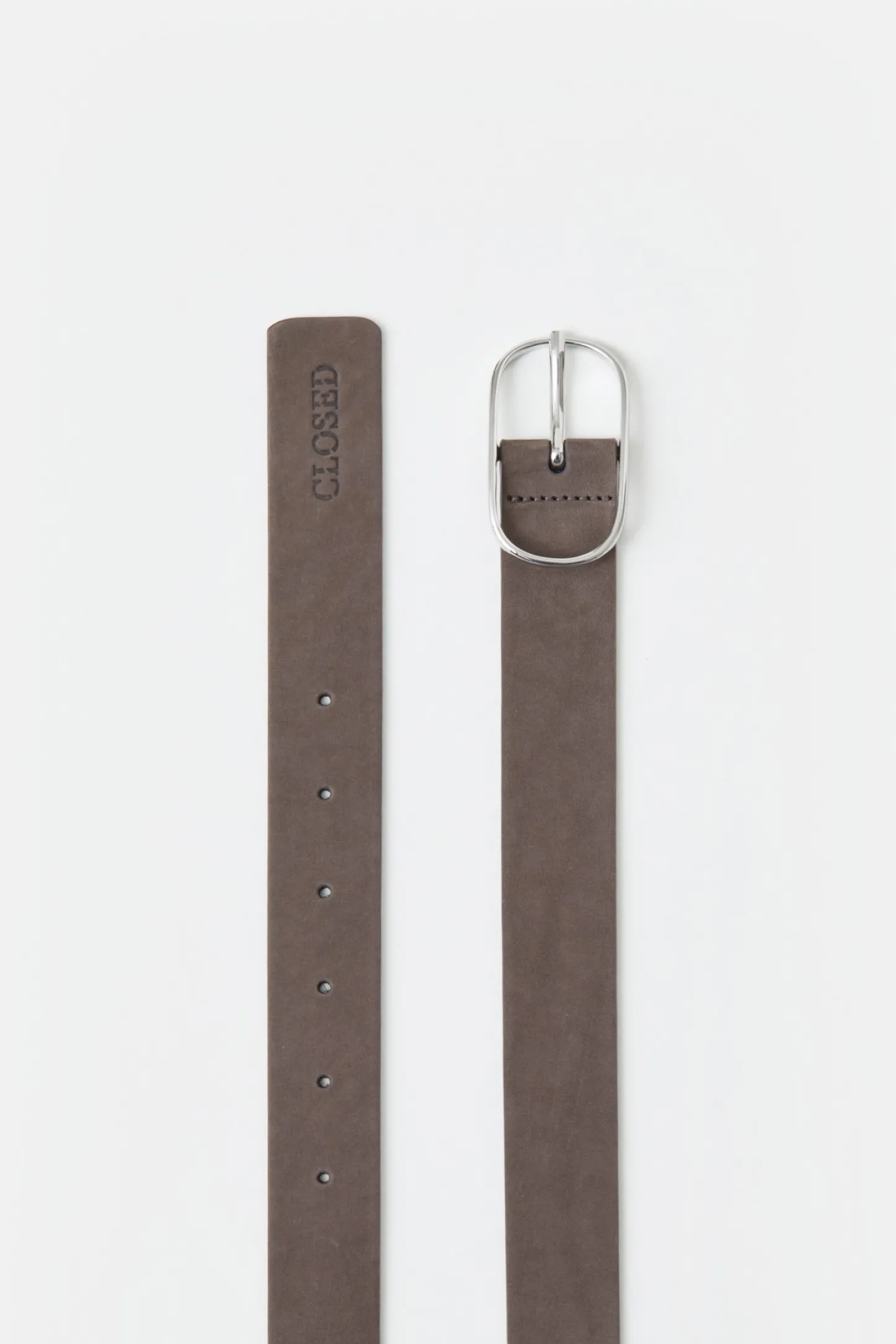 CLOSED Riemen>Nubuck Lederen Riem Koude Chocolademelk