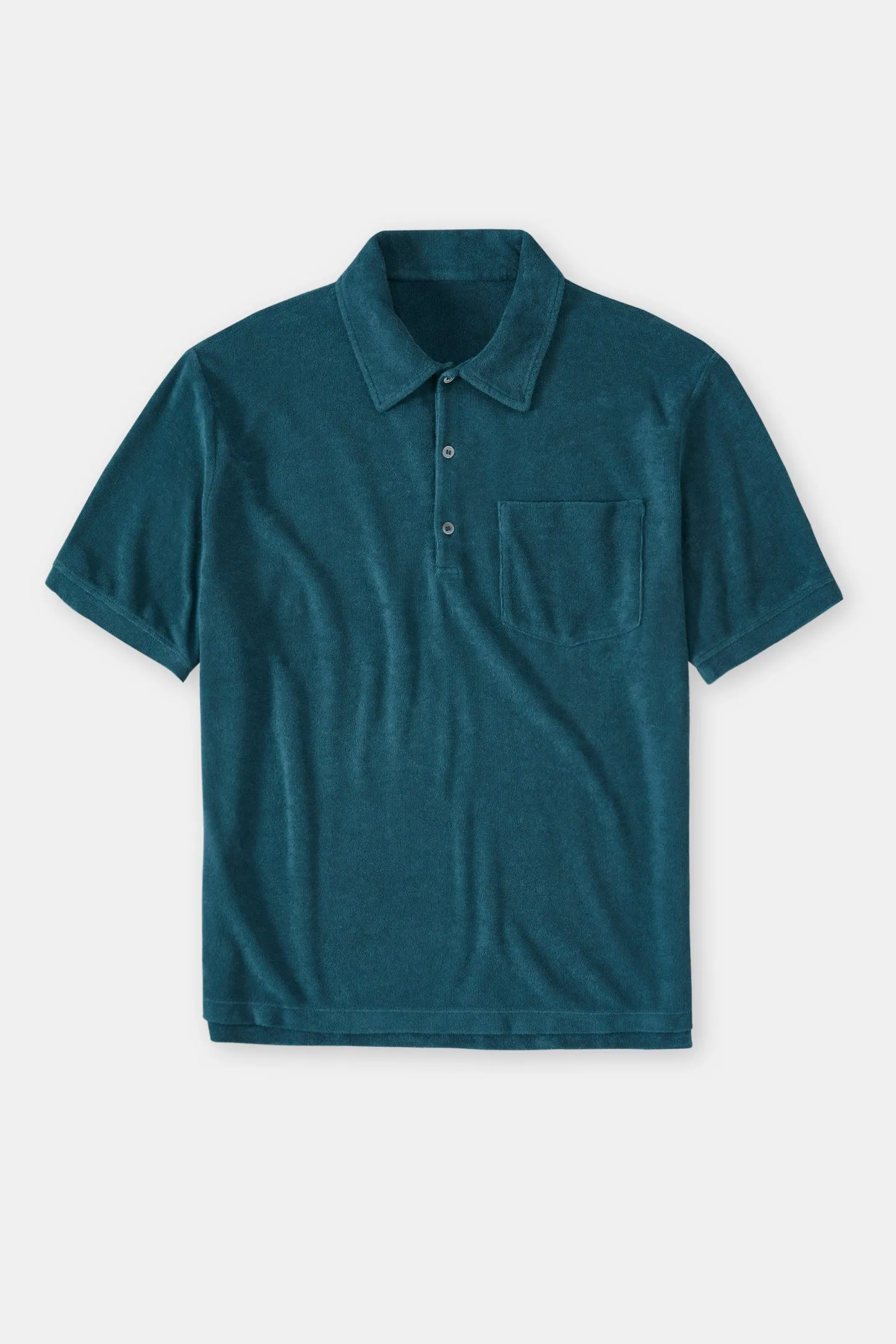 CLOSED T-Shirts>Overhemd Met Polokraag Middernacht Meer
