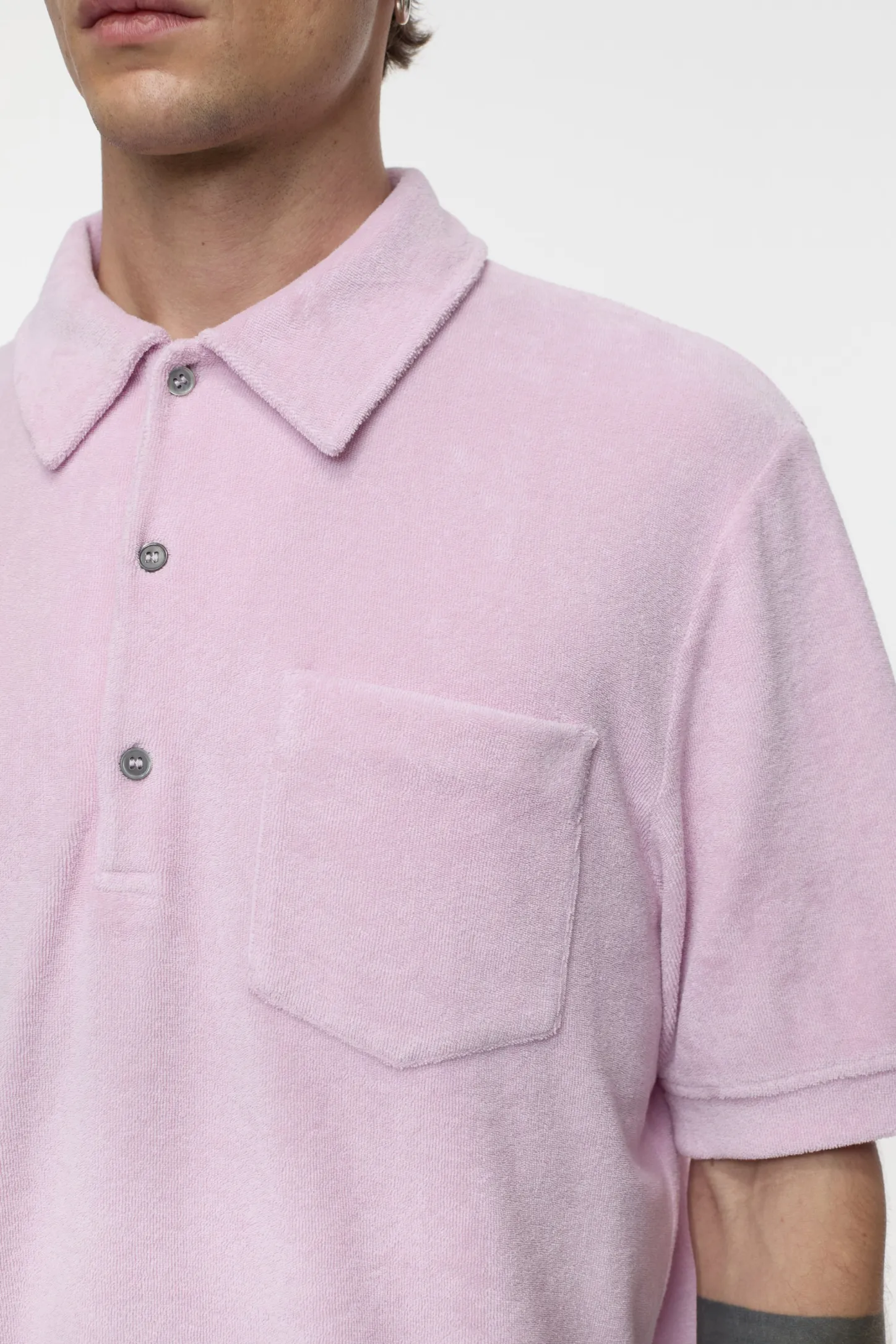 CLOSED T-Shirts>Overhemd Met Polokraag Smoothie Roze