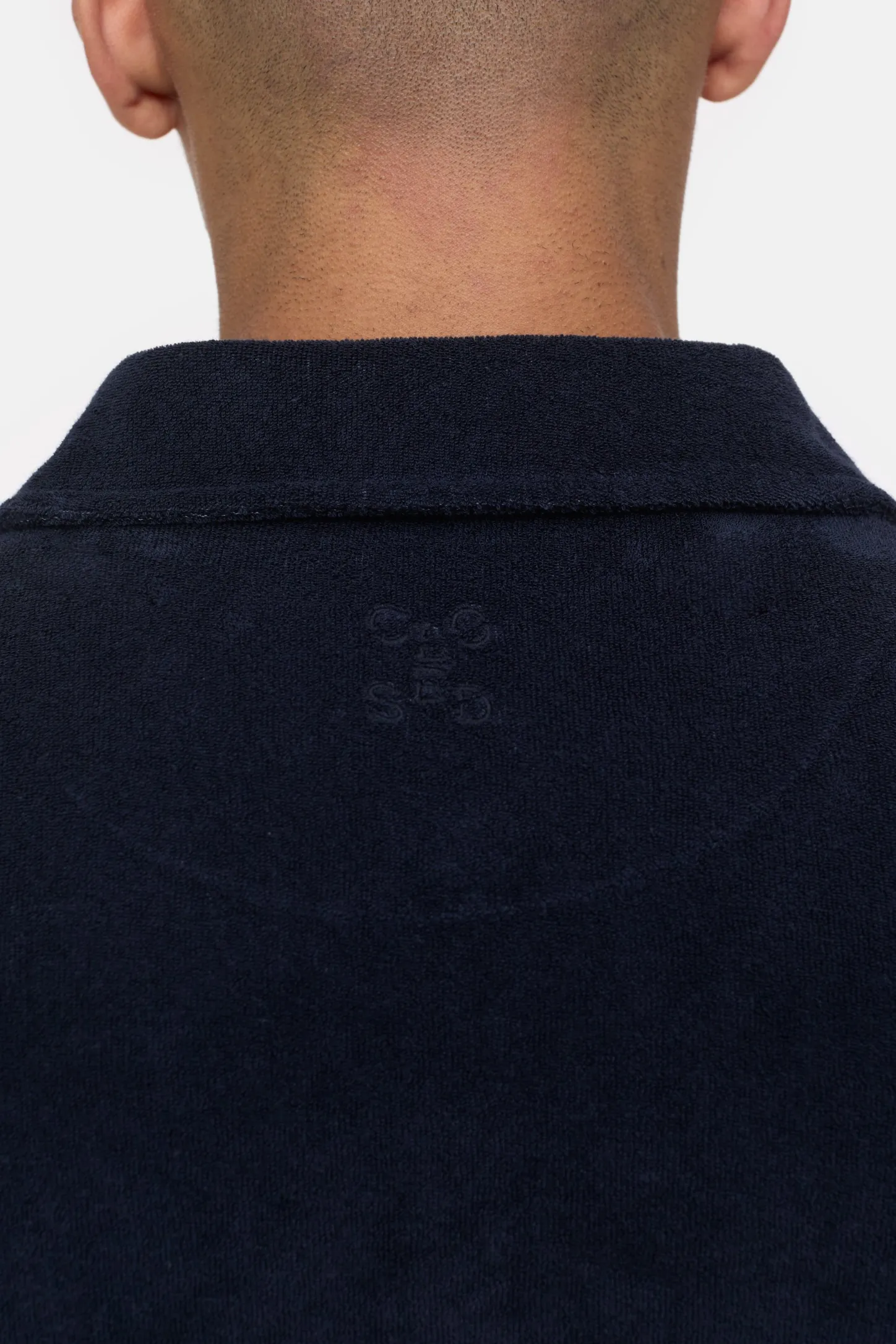 CLOSED T-Shirts>Overhemd Met Polokraag Donkere Nacht