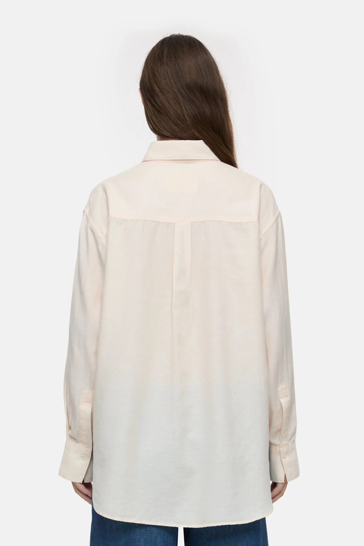 CLOSED Overhemden En Blouses>Overhemd Ontmoette Kasjmier Roze Tint