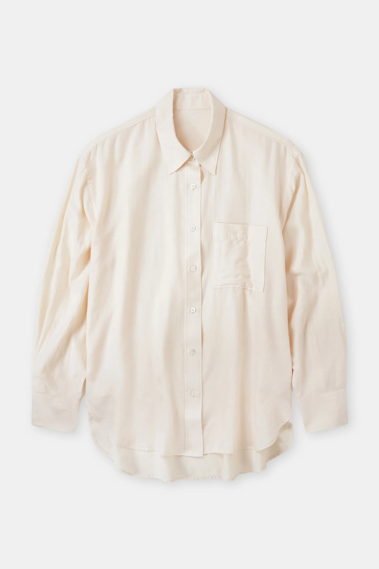 CLOSED Overhemden En Blouses>Overhemd Ontmoette Kasjmier Roze Tint