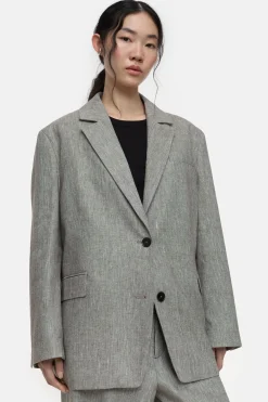 CLOSED Jassen En Jassen>Oversized Blazer Koude Chocolademelk