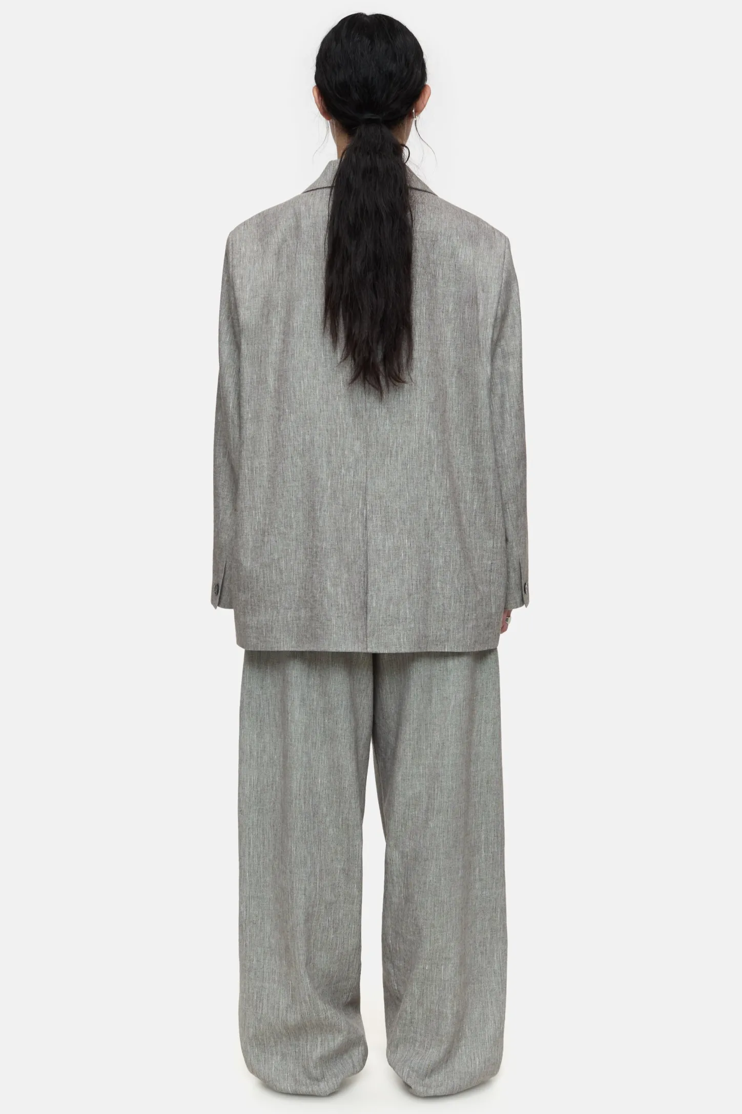 CLOSED Jassen En Jassen>Oversized Blazer Koude Chocolademelk