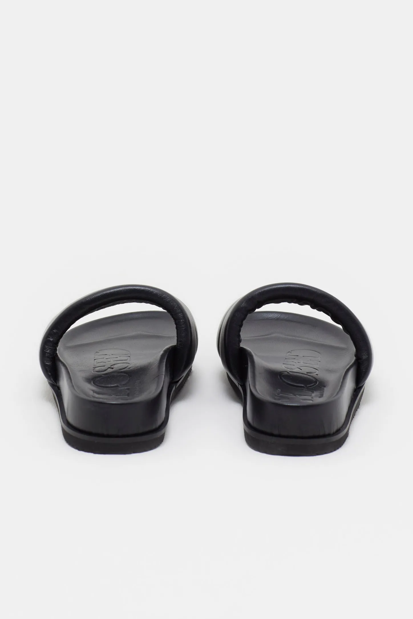 CLOSED Schoenen Leren>Pantoffels Leren Zwart