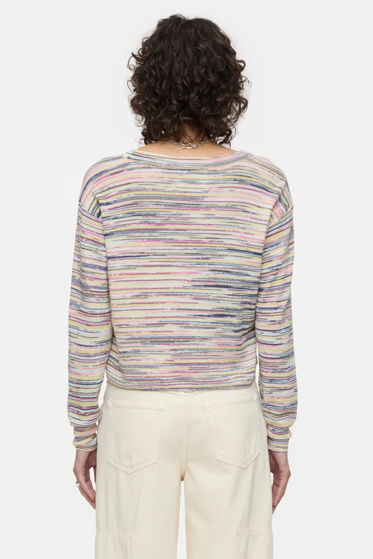 CLOSED Breisels>Pique-Shirt Met Lange Mouwen Veelkleurig