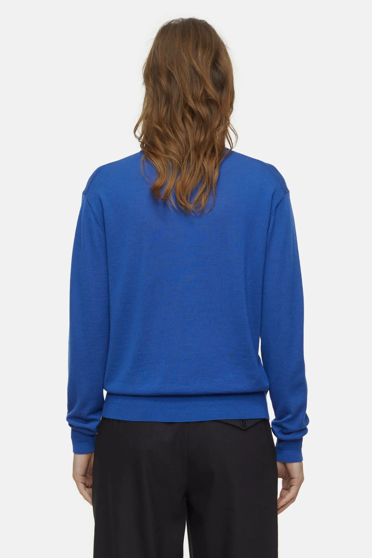 CLOSED Breisels>Poloshirt Van Biologische Wol Voor Altijd Blauw