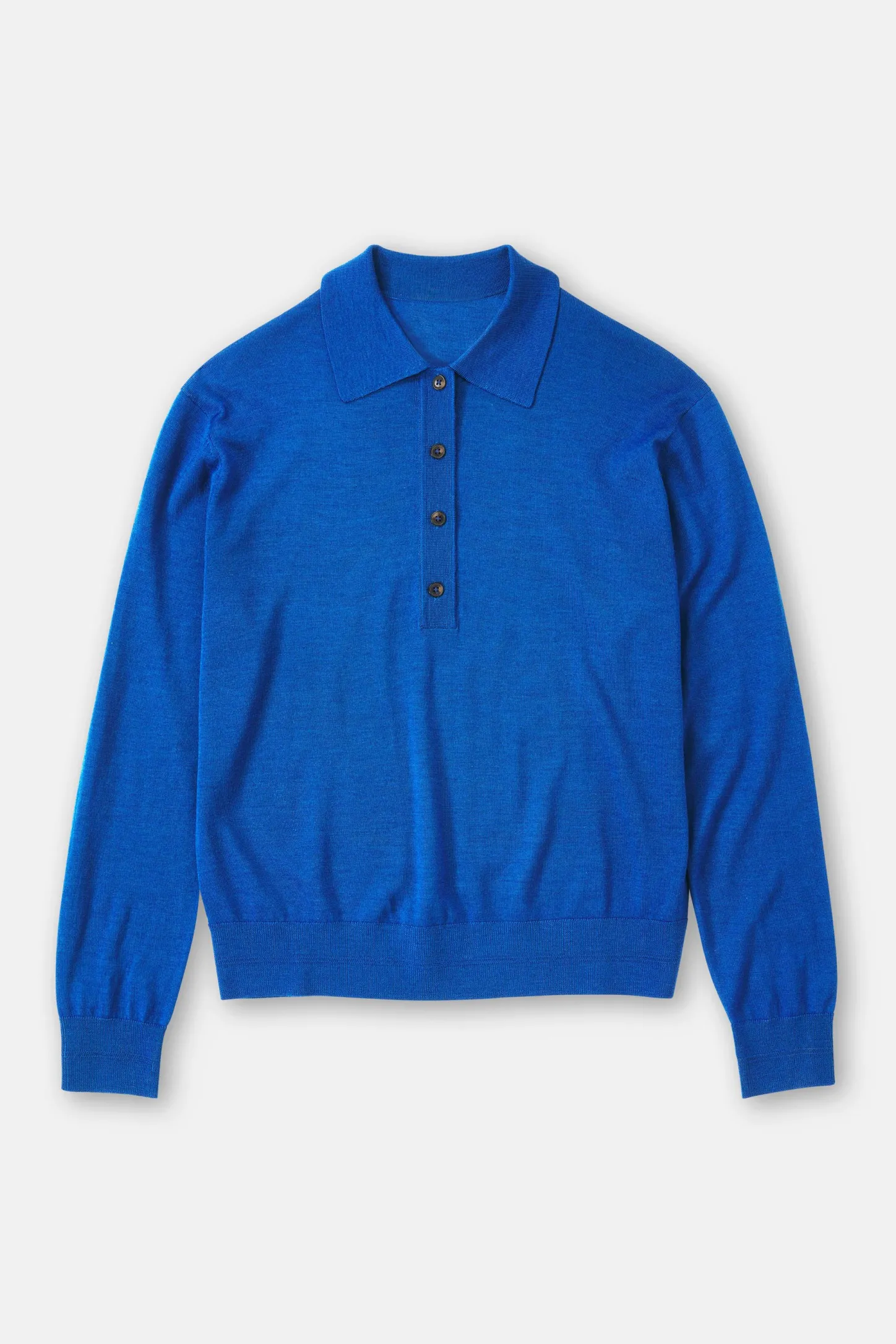 CLOSED Breisels>Poloshirt Van Biologische Wol Voor Altijd Blauw