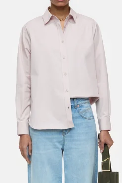 CLOSED Overhemden En Blouses>Poplin Blouse Ochtend Opstond