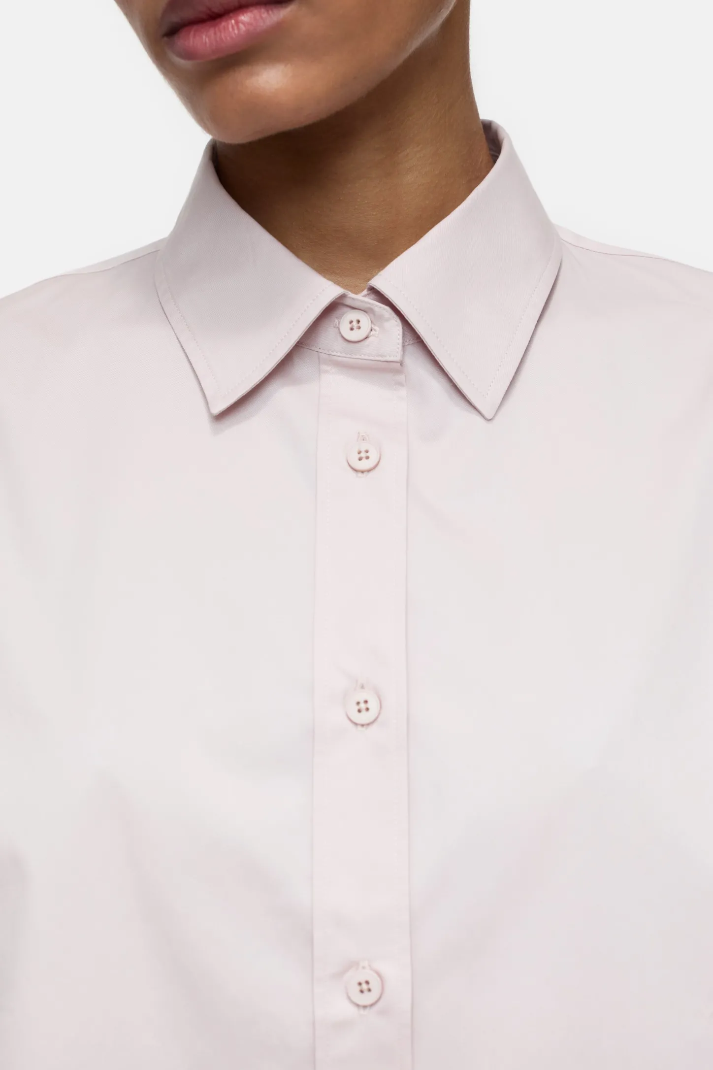 CLOSED Overhemden En Blouses>Poplin Blouse Ochtend Opstond
