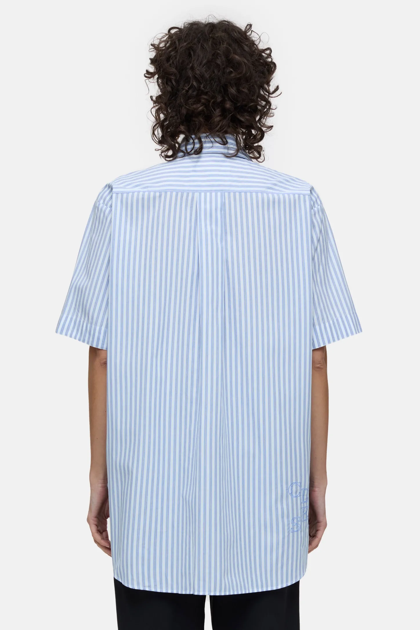 CLOSED Overhemden En Blouses>Poplin Overhemd Blauwe Horizon