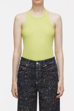 CLOSED T-Shirts>Racer-Top Primair Geel