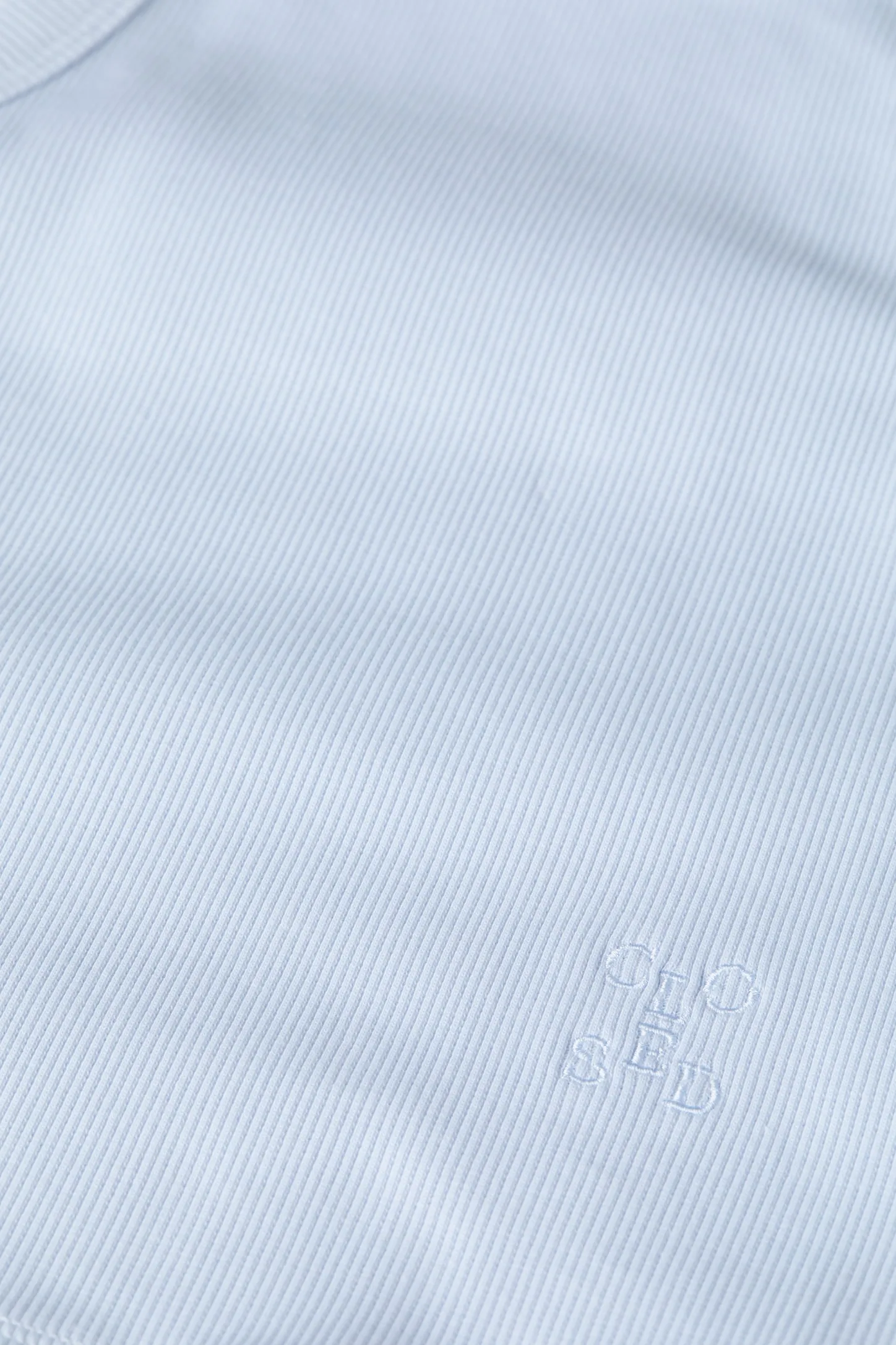 CLOSED T-Shirts>Racer-Top Zacht Blauw