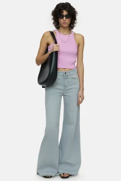 CLOSED T-Shirts>Racer-Top Roze Pony