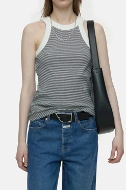 CLOSED T-Shirts>Racer-Topje Zwart