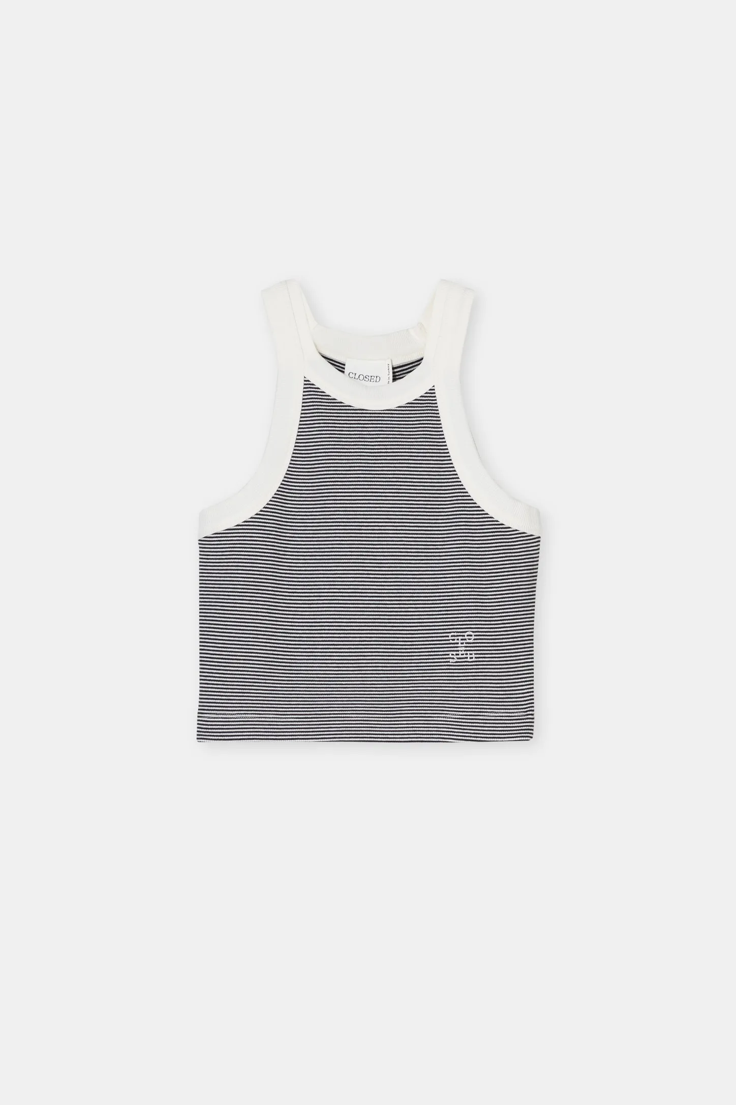 CLOSED T-Shirts>Racer-Topje Zwart