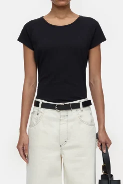 CLOSED T-Shirts>Raglan-T-Shirt Zwart