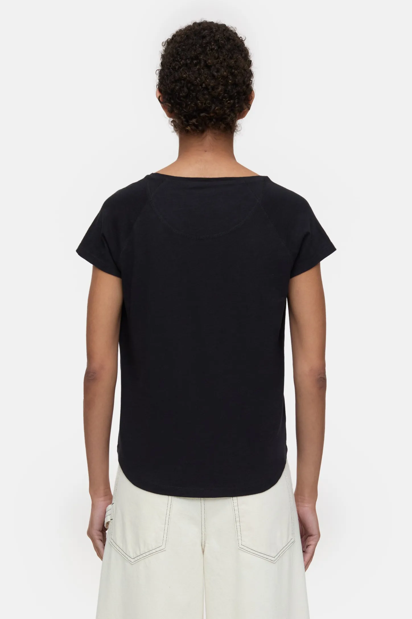 CLOSED T-Shirts>Raglan-T-Shirt Zwart