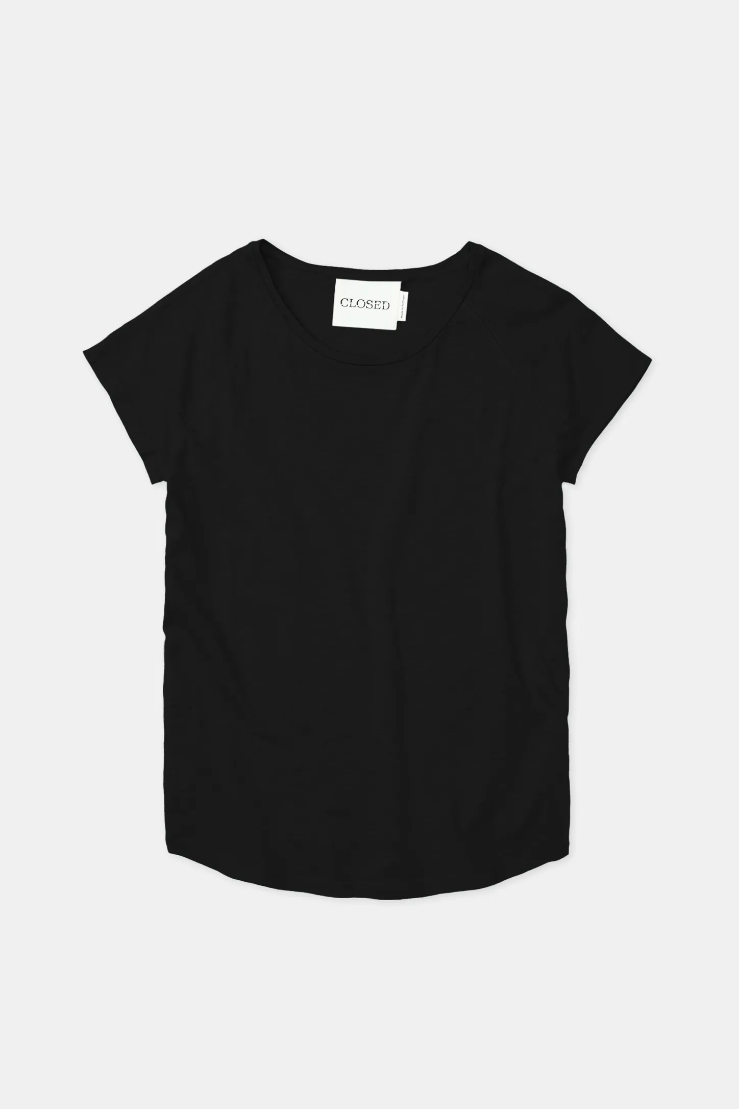 CLOSED T-Shirts>Raglan-T-Shirt Zwart