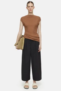 CLOSED T-Shirts>Rayon-Topje Arabica-Espresso