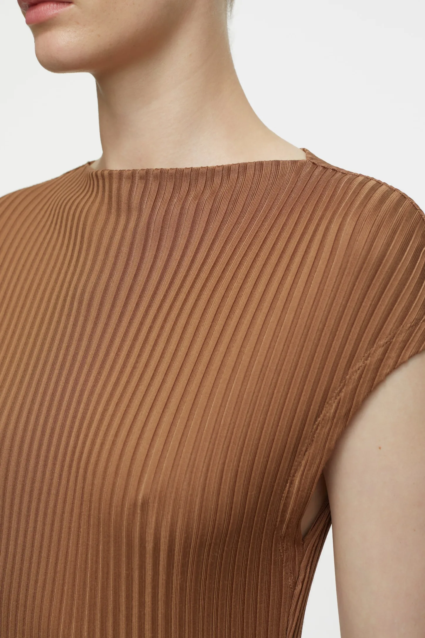 CLOSED T-Shirts>Rayon-Topje Arabica-Espresso
