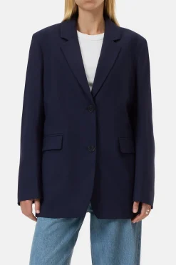 CLOSED Blazers>Relaxte Blazer - Stijlnaam Lola Donkere Nacht