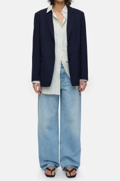 CLOSED Jassen En Jassen>Relaxte Blazer - Stijlnaam Lola Donkere Nacht