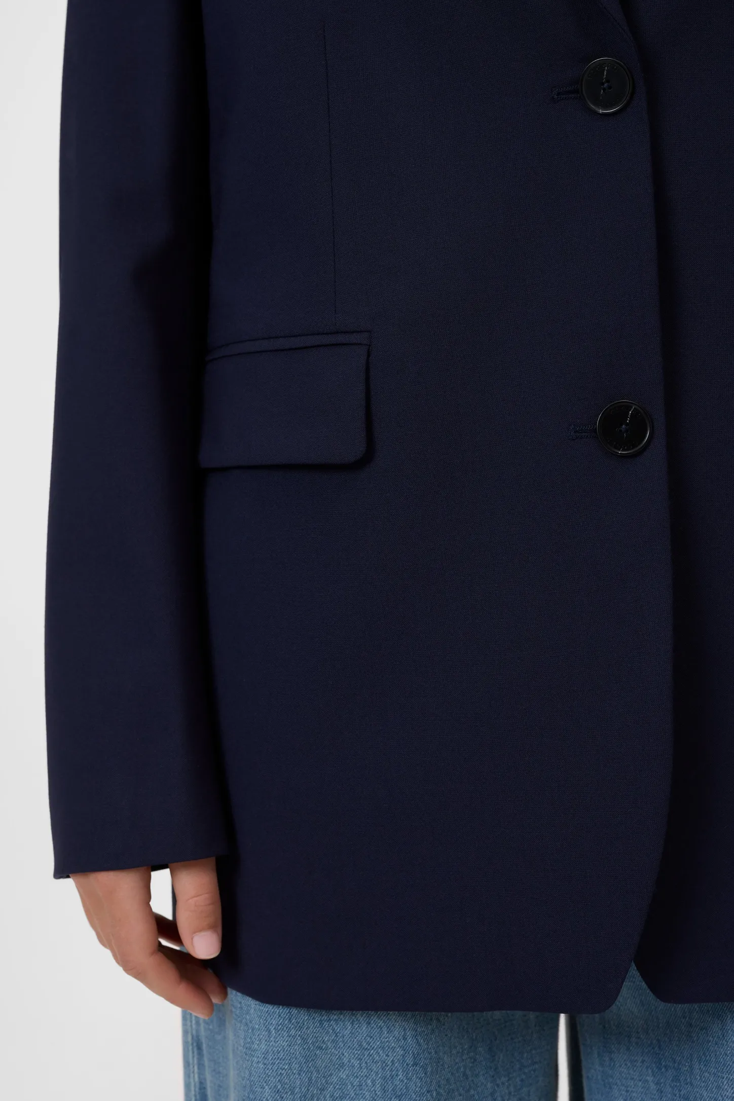 CLOSED Jassen En Jassen>Relaxte Blazer - Stijlnaam Lola Donkere Nacht