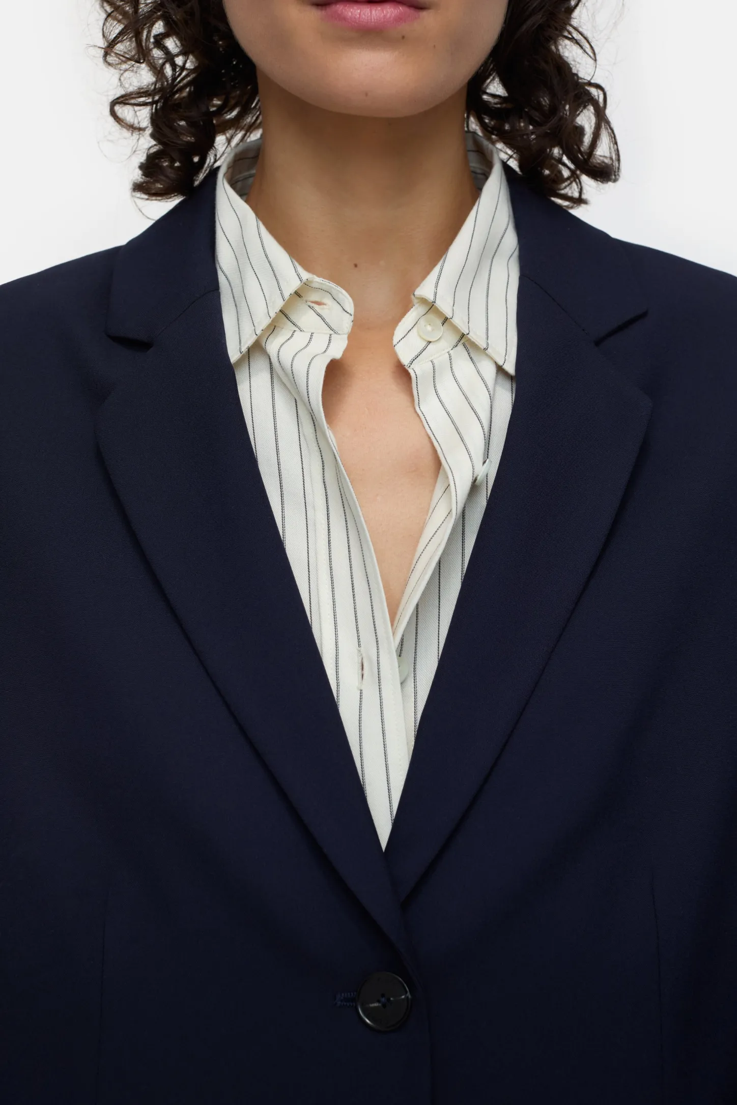CLOSED Blazers>Relaxte Blazer - Stijlnaam Lola Donkere Nacht